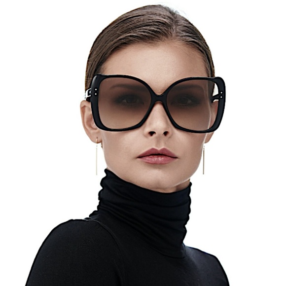Gucci Havana Gg0472 Oversized Square Sunglasses main image 6